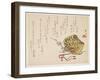 Equestrian Trappings and a Plum Branch, C.1860-Kih?-Framed Giclee Print