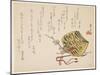 Equestrian Trappings and a Plum Branch, C.1860-Kih?-Mounted Giclee Print