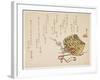 Equestrian Trappings and a Plum Branch, C.1860-Kih?-Framed Giclee Print