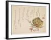 Equestrian Trappings and a Plum Branch, C.1860-Kih?-Framed Giclee Print