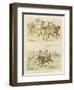 Equestrian Watercolour Sketches-Randolph Caldecott-Framed Giclee Print