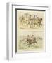 Equestrian Watercolour Sketches-Randolph Caldecott-Framed Giclee Print