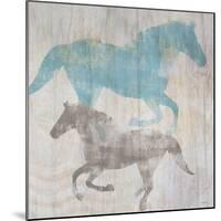 Equine II-Dan Meneely-Mounted Premium Giclee Print