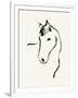 Equine Lines-Kristine Hegre-Framed Giclee Print