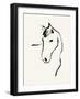 Equine Lines-Kristine Hegre-Framed Giclee Print