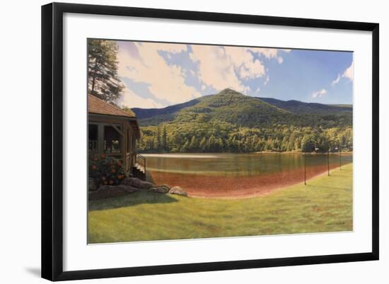 Equinox Pond I-John Zaccheo-Framed Giclee Print