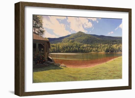 Equinox Pond I-John Zaccheo-Framed Giclee Print