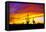 Equinox Sunset-Douglas Taylor-Framed Stretched Canvas