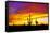 Equinox Sunset-Douglas Taylor-Framed Stretched Canvas