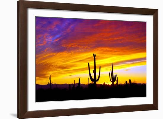 Equinox Sunset-Douglas Taylor-Framed Photographic Print