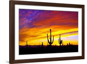 Equinox Sunset-Douglas Taylor-Framed Photographic Print