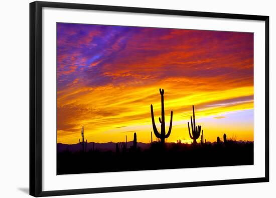 Equinox Sunset-Douglas Taylor-Framed Photographic Print