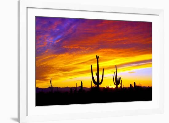 Equinox Sunset-Douglas Taylor-Framed Photographic Print