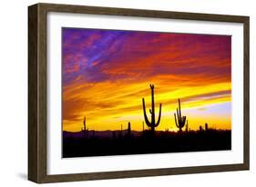 Equinox Sunset-Douglas Taylor-Framed Photographic Print