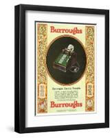 Equipment Burroughs, Adding Machines, Accountants, USA, 1929-null-Framed Premium Giclee Print