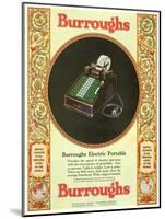 Equipment Burroughs, Adding Machines, Accountants, USA, 1929-null-Mounted Giclee Print