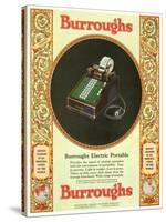 Equipment Burroughs, Adding Machines, Accountants, USA, 1929-null-Stretched Canvas