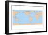 Equirectangular Americas-alfonsodetomas-Framed Art Print