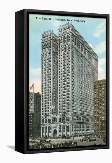 Equitable Building, New York City-null-Framed Stretched Canvas