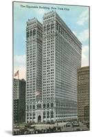 Equitable Building, New York City-null-Mounted Art Print