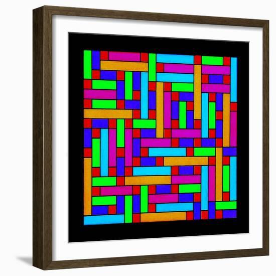 Equity Version Two, 2018-Peter McClure-Framed Giclee Print