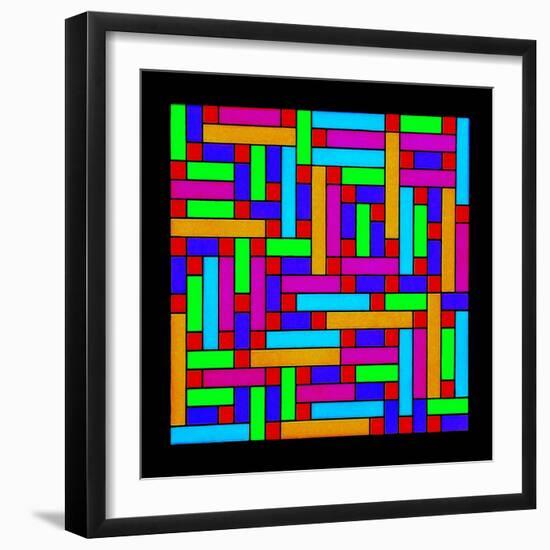 Equity Version Two, 2018-Peter McClure-Framed Giclee Print