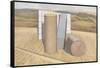 Equivalents for the Megaliths-Paul Nash-Framed Stretched Canvas