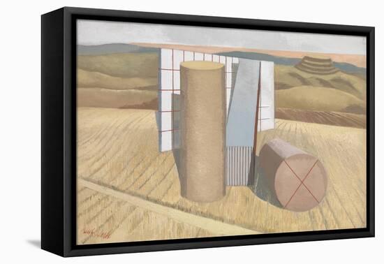 Equivalents for the Megaliths-Paul Nash-Framed Stretched Canvas