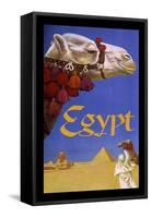 Eqypt Camel-null-Framed Stretched Canvas