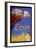 Eqypt Camel-null-Framed Giclee Print