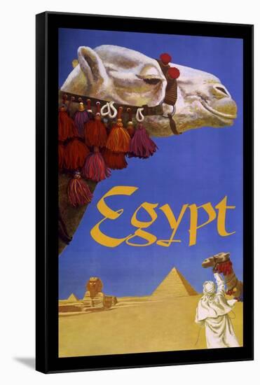 Eqypt Camel-null-Framed Stretched Canvas