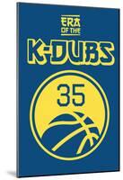 Era Of The K Dubs (Gold On Blue)-null-Mounted Poster