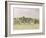 Eragny Evening, 1890-Camille Pissarro-Framed Giclee Print