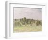 Eragny Evening-Edgar Degas-Framed Giclee Print