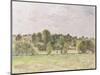 Eragny Evening-Edgar Degas-Mounted Giclee Print