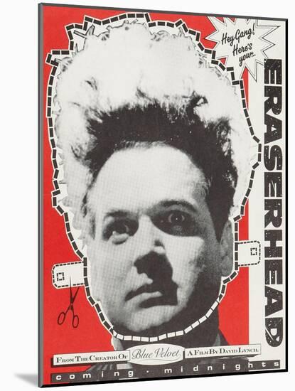 Eraserhead-null-Mounted Art Print