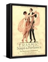 Erasmic Soap Perfume, Evening-Dress Dancing, UK, 1920-null-Framed Stretched Canvas