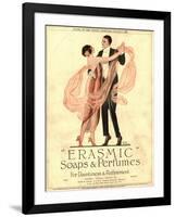 Erasmic Soap Perfume, Evening-Dress Dancing, UK, 1920-null-Framed Giclee Print