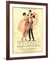 Erasmic Soap Perfume, Evening-Dress Dancing, UK, 1920-null-Framed Giclee Print