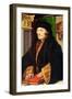 Erasmus, 1523-Hans Holbein the Younger-Framed Giclee Print