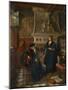 Erasmus and Quentin Matsys, 1908 (Oil on Panel)-Eugene Siberdt-Mounted Giclee Print