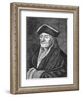 Erasmus, Bouche-PP Bouche-Framed Art Print