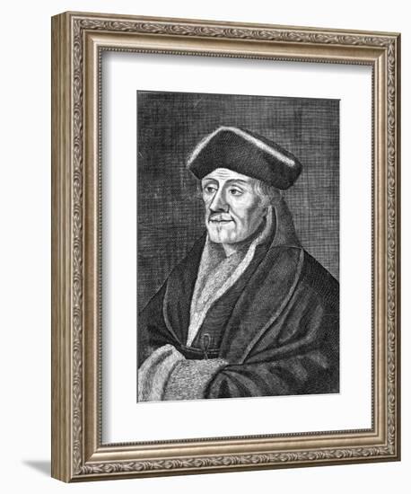 Erasmus, Bouche-PP Bouche-Framed Art Print