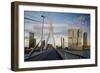 Erasmus Bridge and De Rotterdam, Wilhelminakade, Rotterdam, Netherlands, Europe-Ben Pipe-Framed Photographic Print