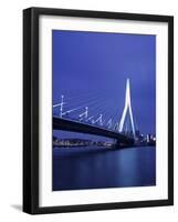 Erasmus Bridge, Rotterdam, Holland-Jon Arnold-Framed Photographic Print