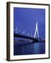 Erasmus Bridge, Rotterdam, Holland-Jon Arnold-Framed Photographic Print