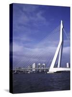 Erasmus Bridge, Rotterdam, Netherlands-null-Stretched Canvas