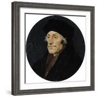 Erasmus, C.1532-Hans Holbein the Younger-Framed Giclee Print