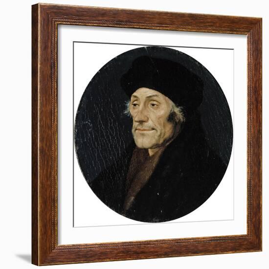 Erasmus, C.1532-Hans Holbein the Younger-Framed Giclee Print