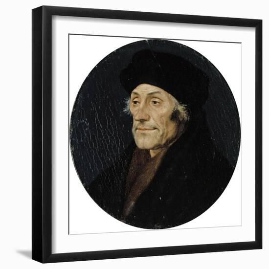 Erasmus, C.1532-Hans Holbein the Younger-Framed Giclee Print